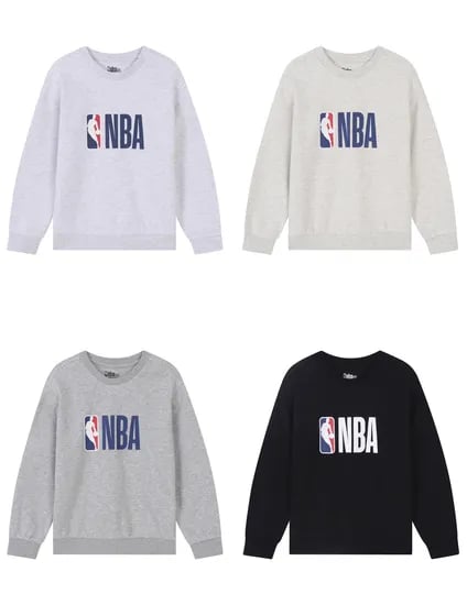 NBA키즈 빅로고 맨투맨 2장