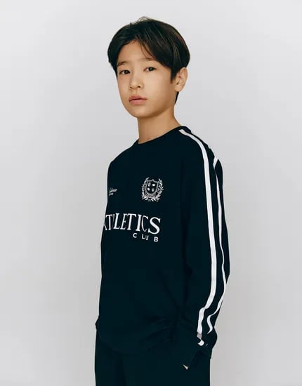 지오다노 남녀공용 긴팔티