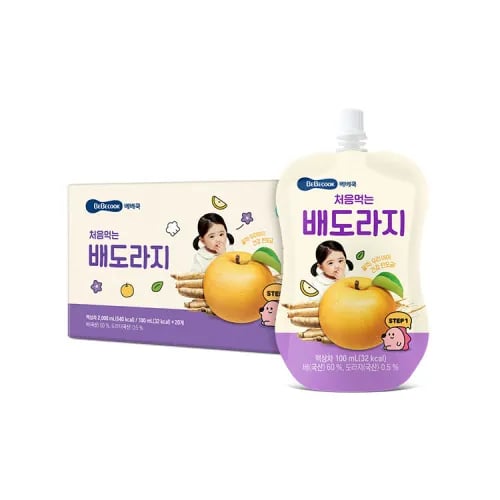 베베쿡 처음먹는 배도라지 60팩