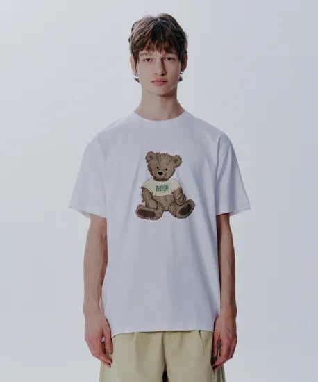 무신사) 마리떼 프랑소와 저버 두들 베어 티셔츠 30,720원