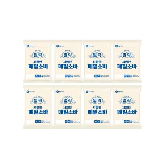 이가자연면 밀락 시원한 메밀소바 130g x 8봉