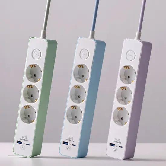 러그박스 3구 USB C타입 멀티탭 1.5M