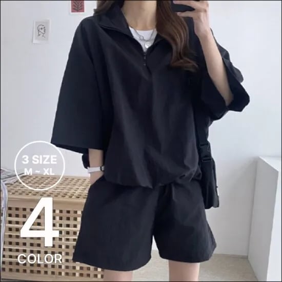 반팔 반바지 트레이닝 세트 16,490원