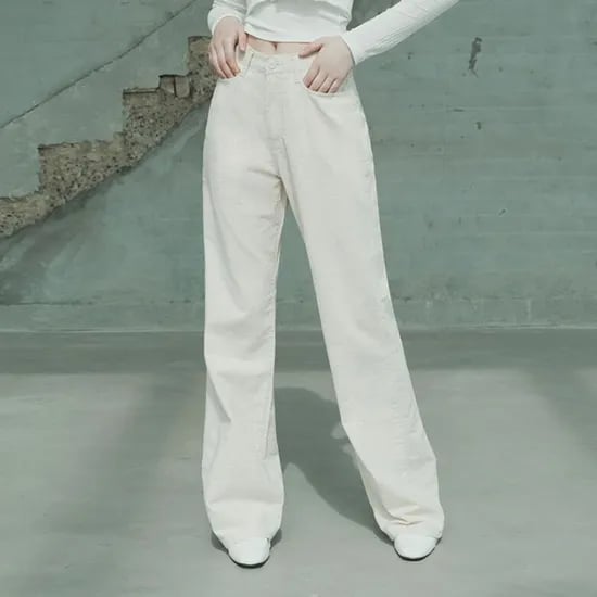 린넨 와이드 팬츠
