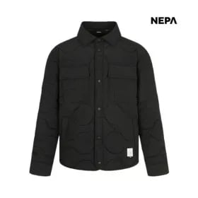 네파 공용 써모퍼프 캐주얼 퀼팅 셔츠형 패딩 7JE0962 76,000원