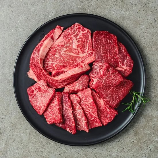 한우 모둠구이 500g