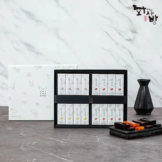 화과방 지현양갱세트 2호 45g x 16개입 쇼핑백