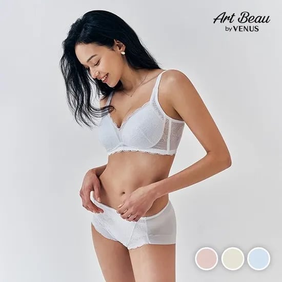 비너스 레이스 풀컵브라팬티세트