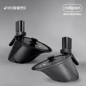 인덕션 NEW오리지널 자동회전 롤팬 25cm