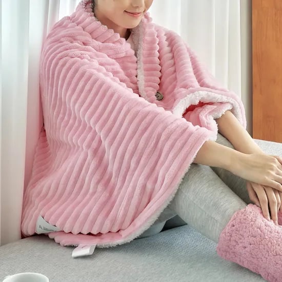 프로젝트슬립 양털담요 극세사 입는 단추 블랭킷 1+1