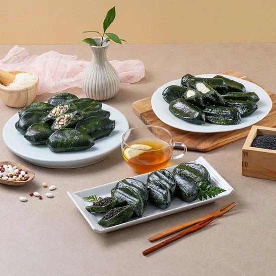 냉동 찐 모싯잎 송편 20개입 3팩