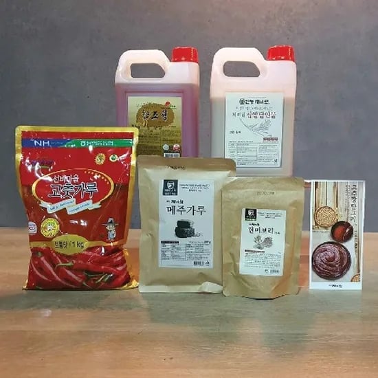 안동제비원 고추장 담그기 세트 약 7kg