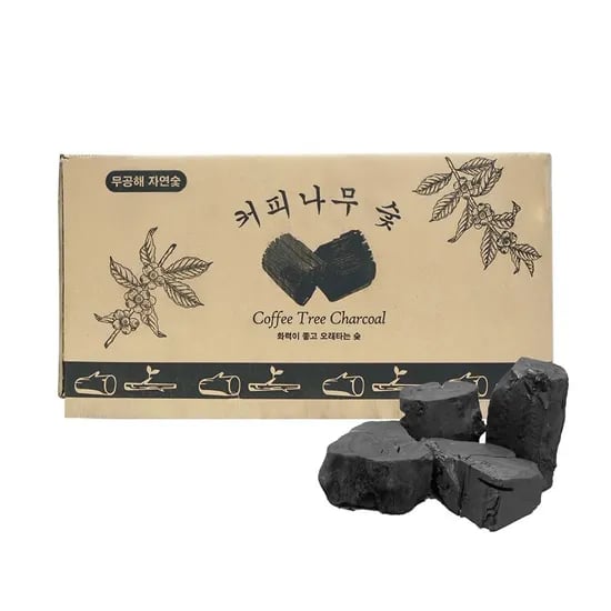 캠핑 바베큐 커피나무숯 10kg
