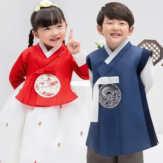 금동이 아동 남아/여아 한복