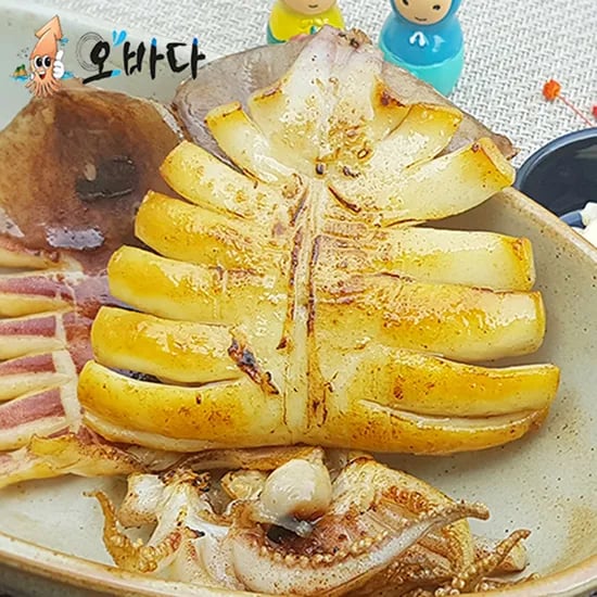 반건조오징어 파지 1kg 16900