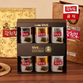 신선집중 광천김 선물세트 고급 종합 선물세트 6호