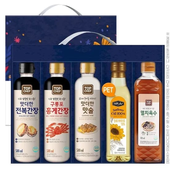 탑셰프 간장 3종세트
