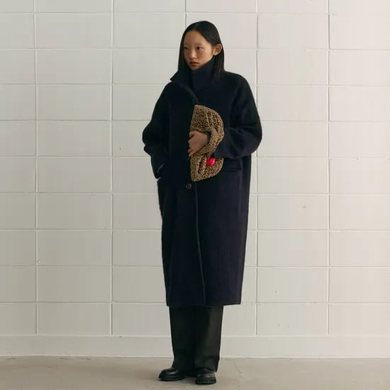 시엔느 알파카 스티치 코트