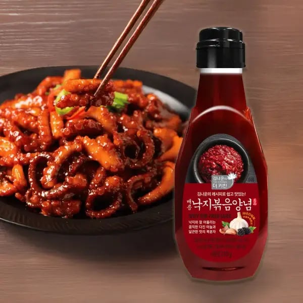 김나운 매콤낙지볶음소스 210g x 3통