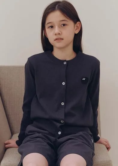 벤몬걸 가디건 차콜 6T 2개