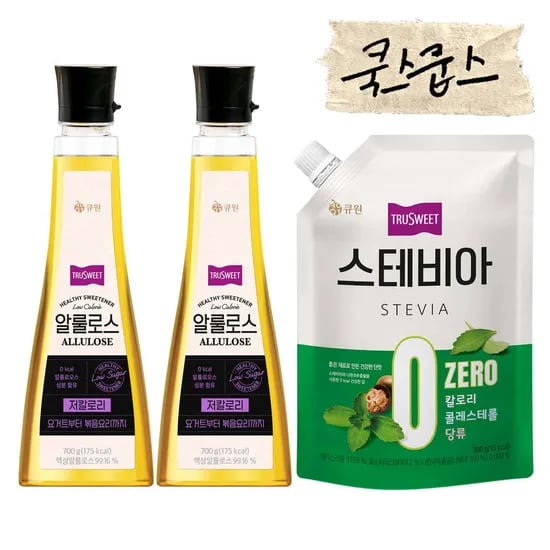 큐원 알룰로스 스테비아 세트 17,980원