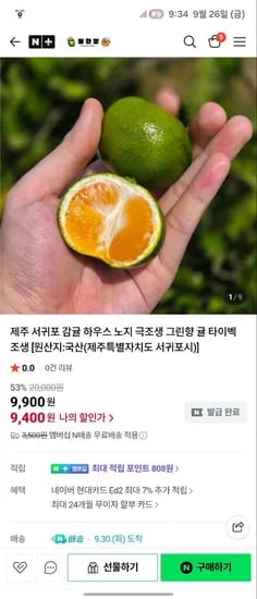 극조생귤 4.5kg 로얄과 S-M