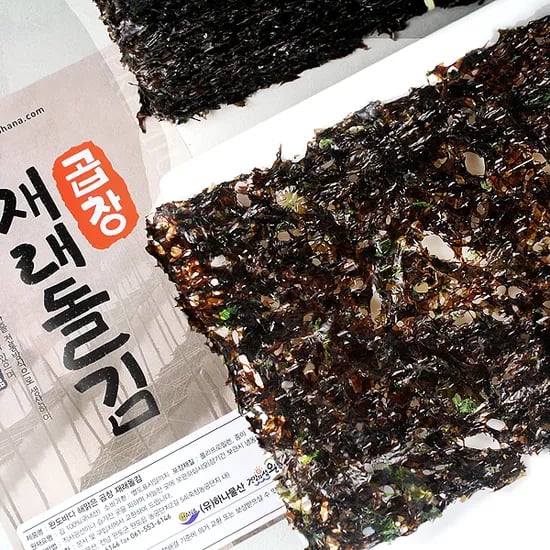 완도 곱창재래돌김 100매