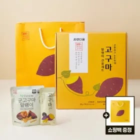 자연다움 고구마말랭이 고구마스틱 16입