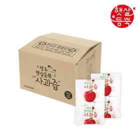 햇살듬뿍 사과즙 100ml 100포