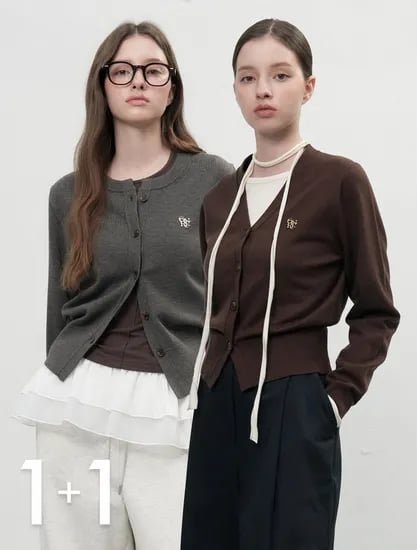 제너럴아이디어 가디건 1+1