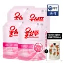 울샴푸 1.5L x 4개 섬유유연제 200ml