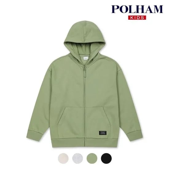 폴햄키즈 라이트플리스후드 4400원 130