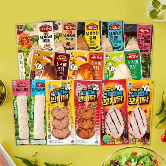 사조 안심닭가슴살 5종 혼합 20개 외 다양