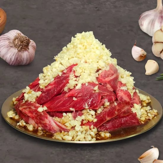 하누리 마늘양념 소갈비살 1kg
