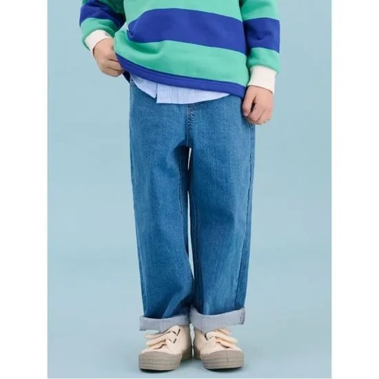 빈폴 키즈 데님 팬츠 블루