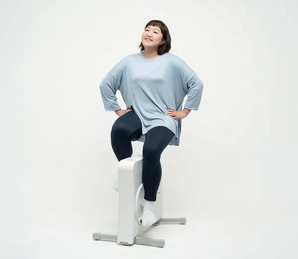 이수지 실내자전거 원더바이크