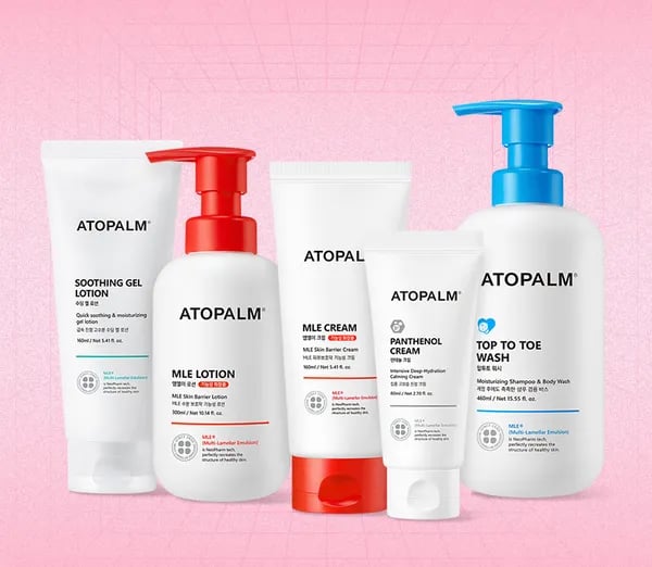 아토팜 MLE로션 크림 2 탑투토워시 250ml 리필 2개
