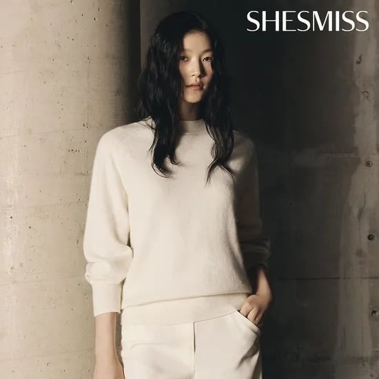 쉬즈미스 코튼 깅엄 체크셔츠