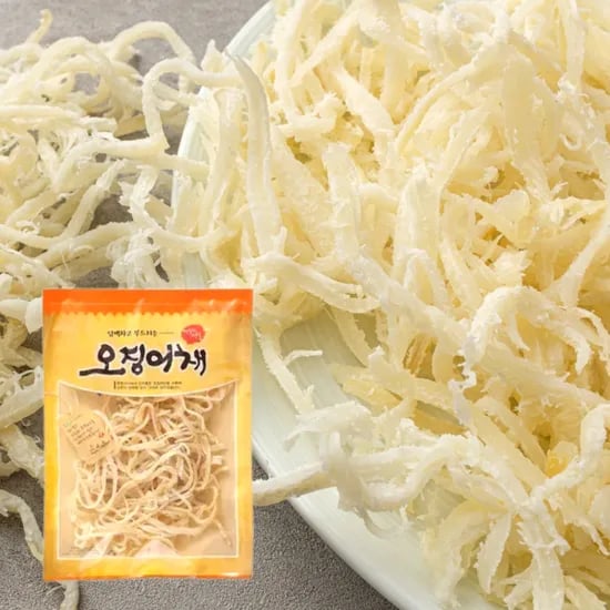 주문진 가공 백진미채 800g