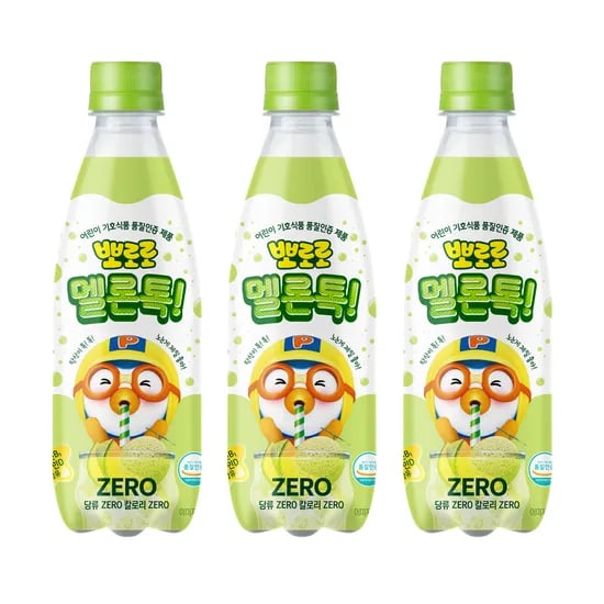 팔도 뽀로로 멜론톡 제로 335ml 24병