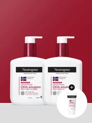 뉴트로지나 인텐스 리페어 시카 에멀젼 310ml 2개+15ml 증정 22,990원