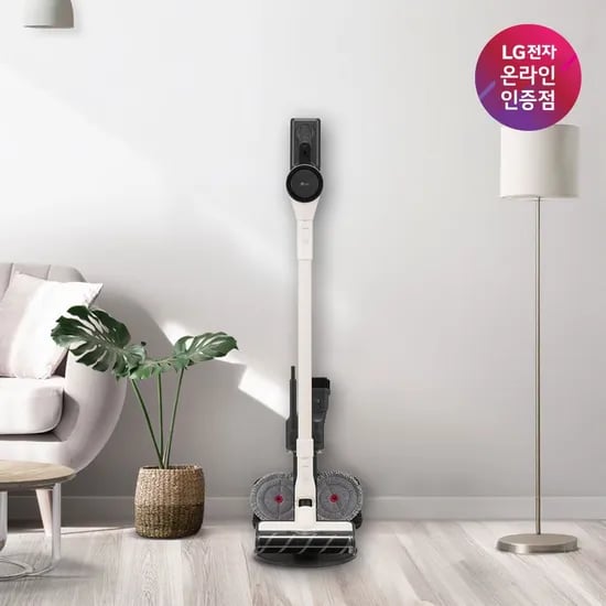 LG 코드제로 A5 무선청소기 AS527WA 150W 물걸레흡입구 포함