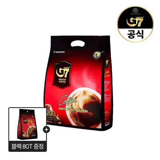 G7 블랙커피 280T