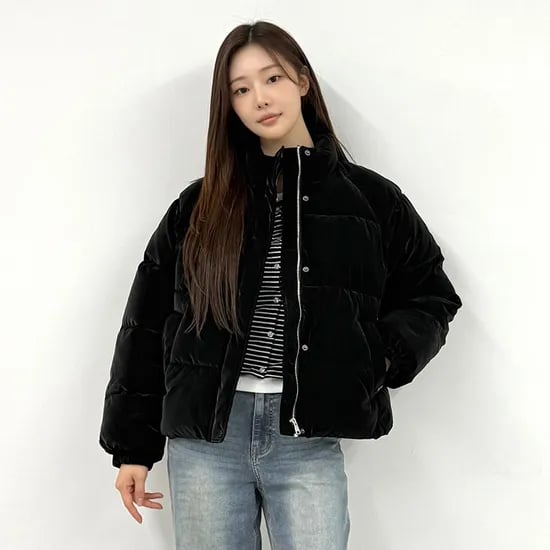 행텐 퀼팅 점퍼