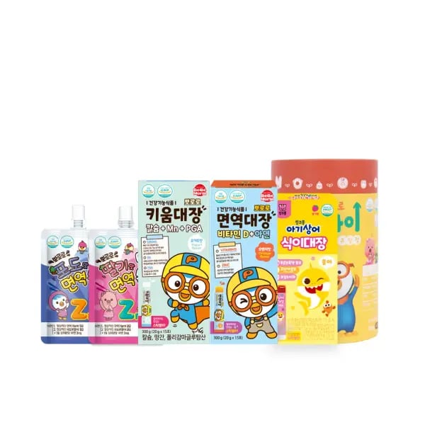 뽀로로 칼슘마그네슘젤리 1+1 총 30포