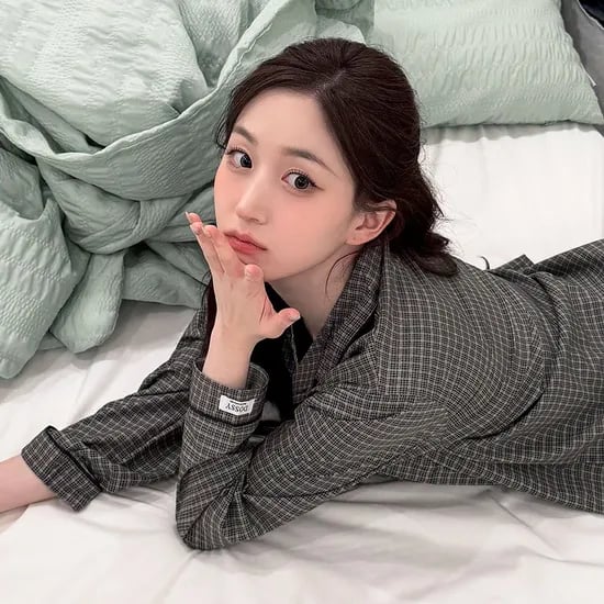 도씨 엔믹스 해원 커플 밍크 파자마