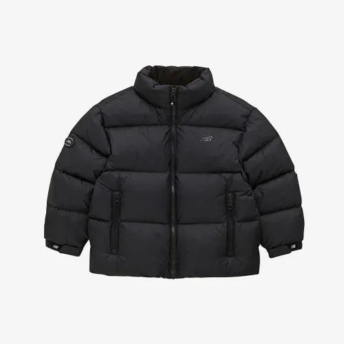 뉴발란스키즈 에센셜 숏다운 덕다운 패딩