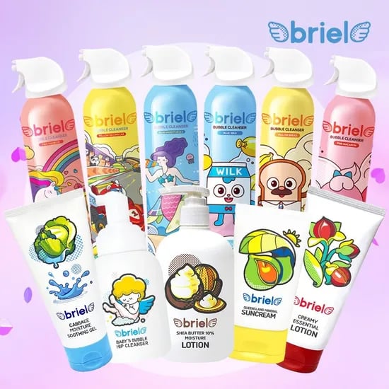 브리엘 버블클렌저 200ml 9종