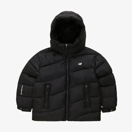 뉴발란스 키즈 웨이브 퀼팅 아동 숏패딩