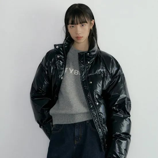 시티브리즈 에센셜 시티 크롭 패딩 점퍼